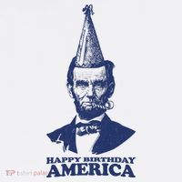 Happy Birthday America Abe Lincoln Women's Hoodie thumb 2