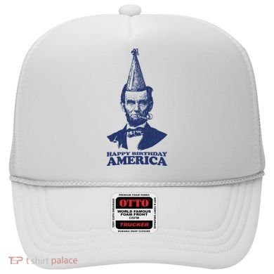 Happy Birthday America Abe Lincoln Hat