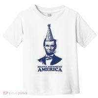 Happy Birthday America Abe Lincoln Toddler T-Shirt thumb 0