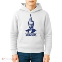 Happy Birthday America Abe Lincoln Kids Hoodie thumb 4