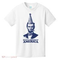 Happy Birthday America Abe Lincoln Kids T-Shirt thumb 0