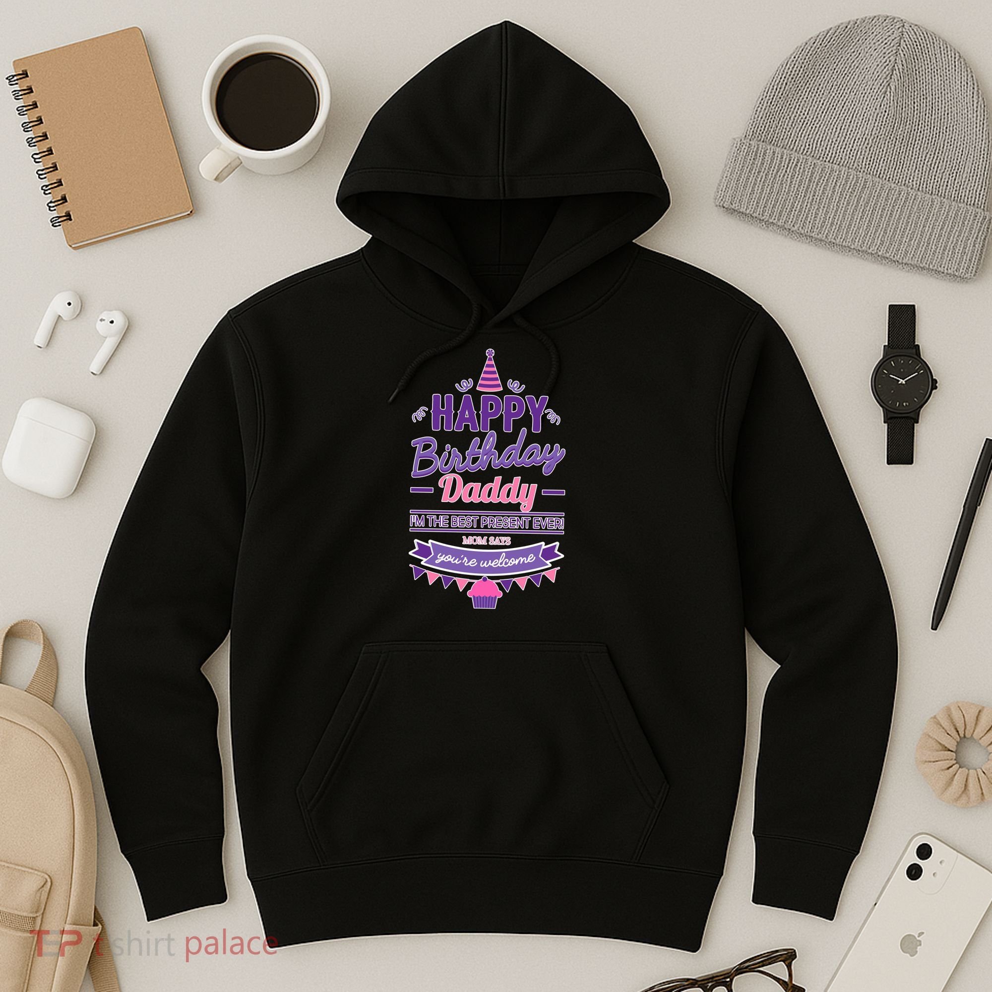 Happy Birthday Daddy Daughter  Hoodie