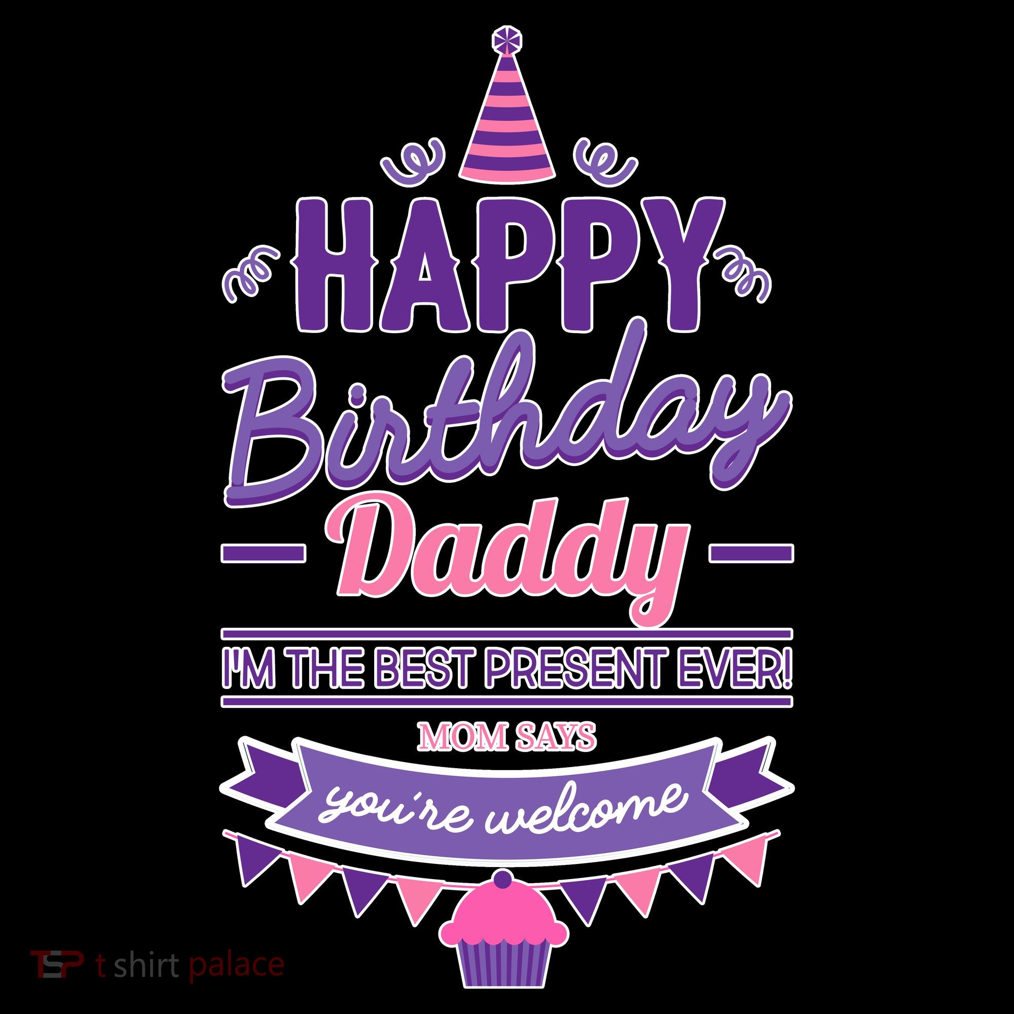 Happy Birthday Daddy Daughter  Sweatshirt