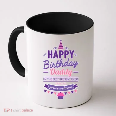 Happy Birthday Daddy Daughter Coffee Mug