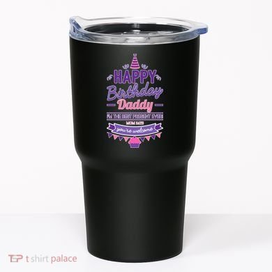 Happy Birthday Daddy Daughter  Tumbler