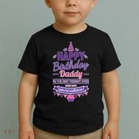 Happy Birthday Daddy Daughter  Toddler T-Shirt thumb 2