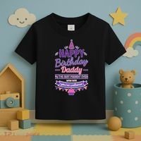 Happy Birthday Daddy Daughter  Toddler T-Shirt thumb 3