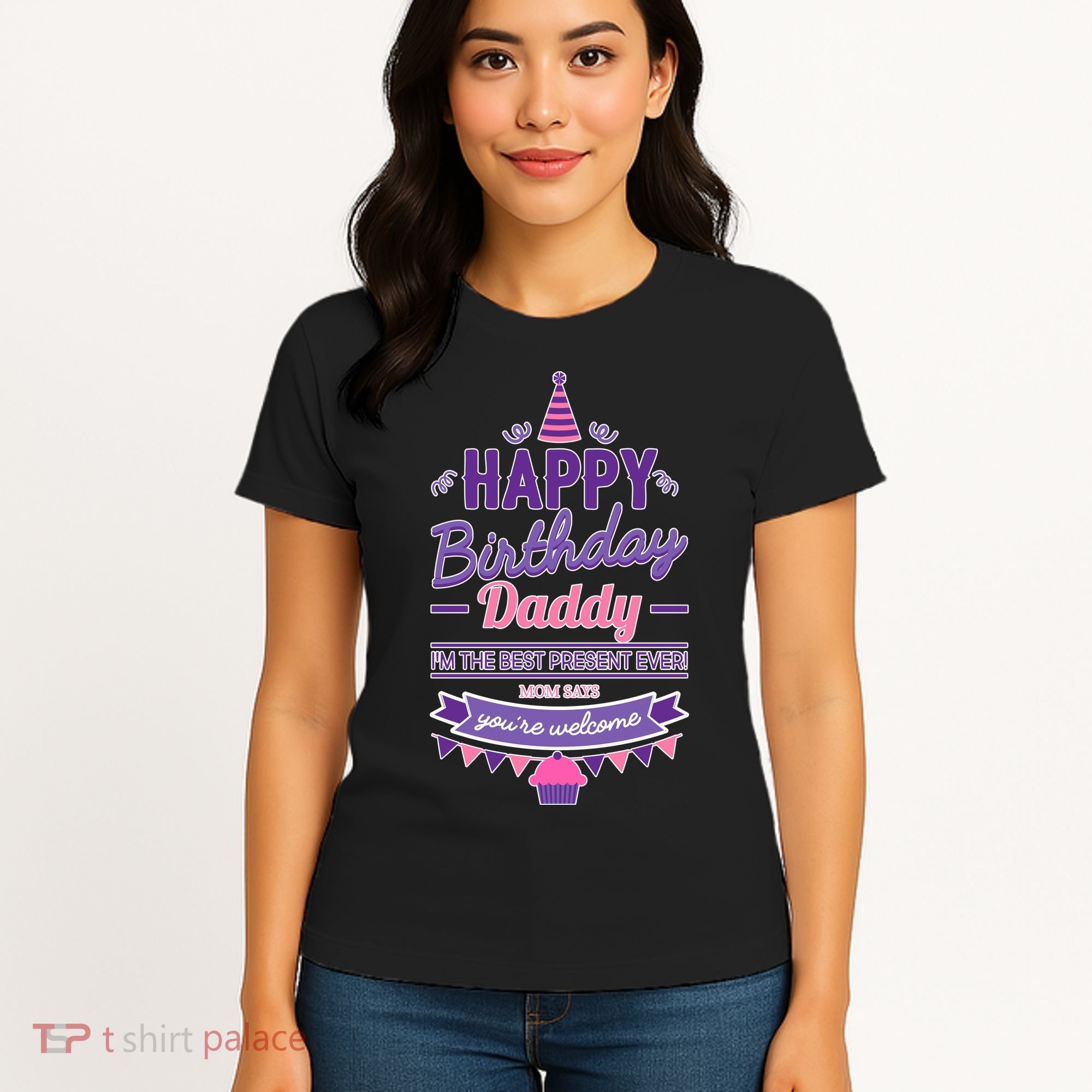Happy Birthday Daddy Daughter  Women's T-Shirt