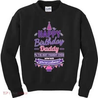 Happy Birthday Daddy Daughter  Kids Sweatshirt thumb 0