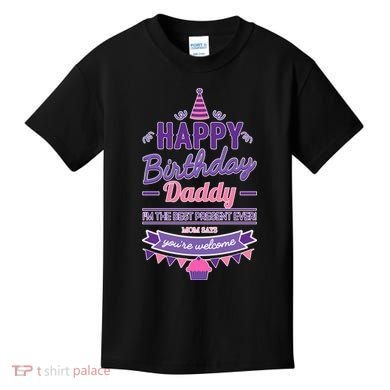Happy Birthday Daddy Daughter  Kids T-Shirt