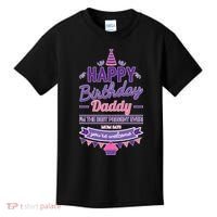 Happy Birthday Daddy Daughter  Kids T-Shirt thumb 0
