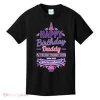 Happy Birthday Daddy Daughter  Kids T-Shirt thumb 0