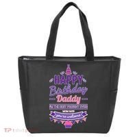 Happy Birthday Daddy Daughter  Tote Bag thumb 0