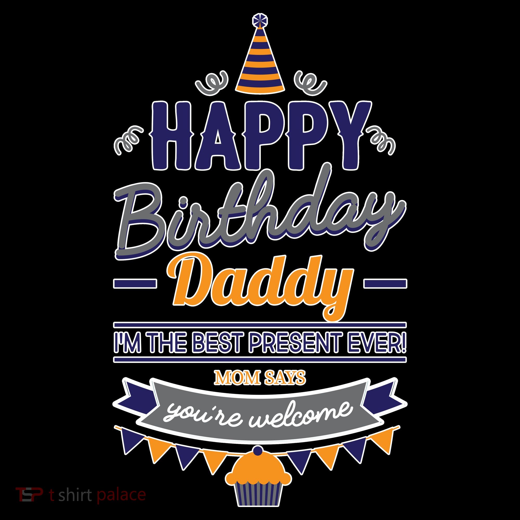 Happy Birthday Daddy Son Backpack