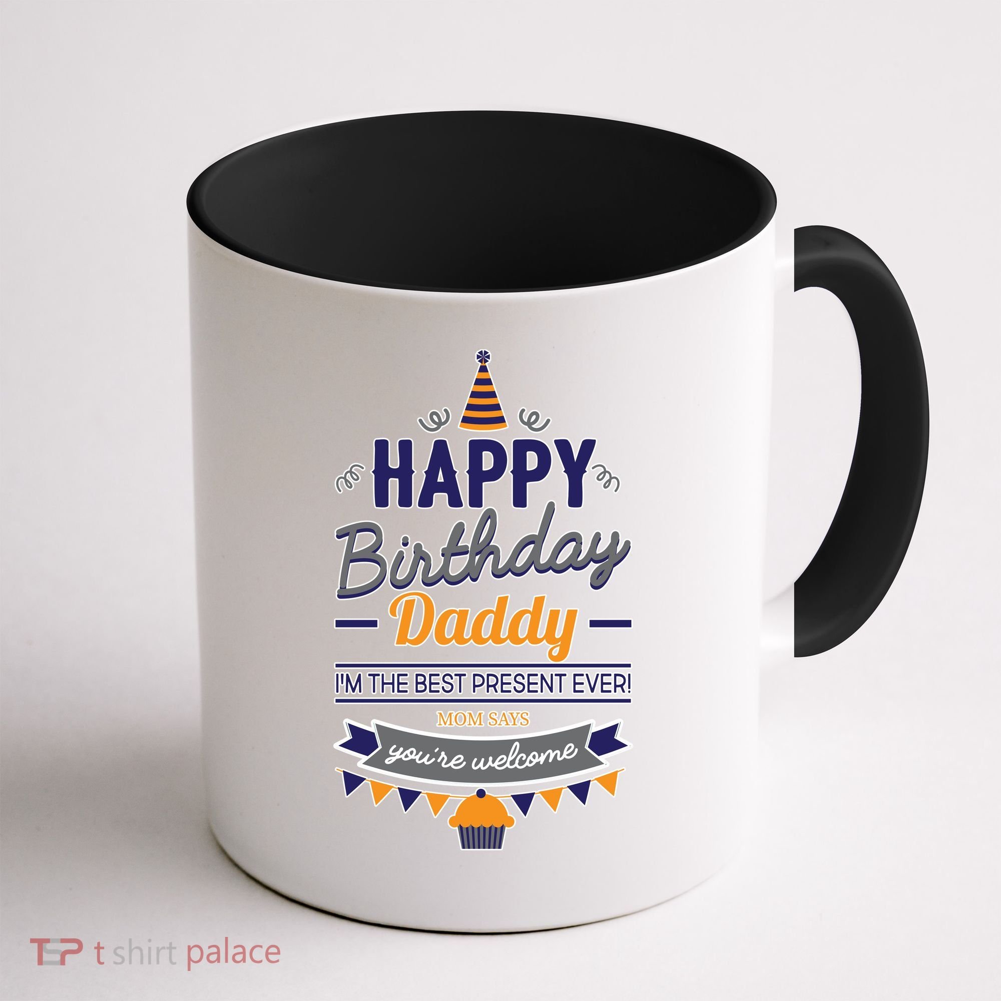 Happy Birthday Daddy Son Coffee Mug