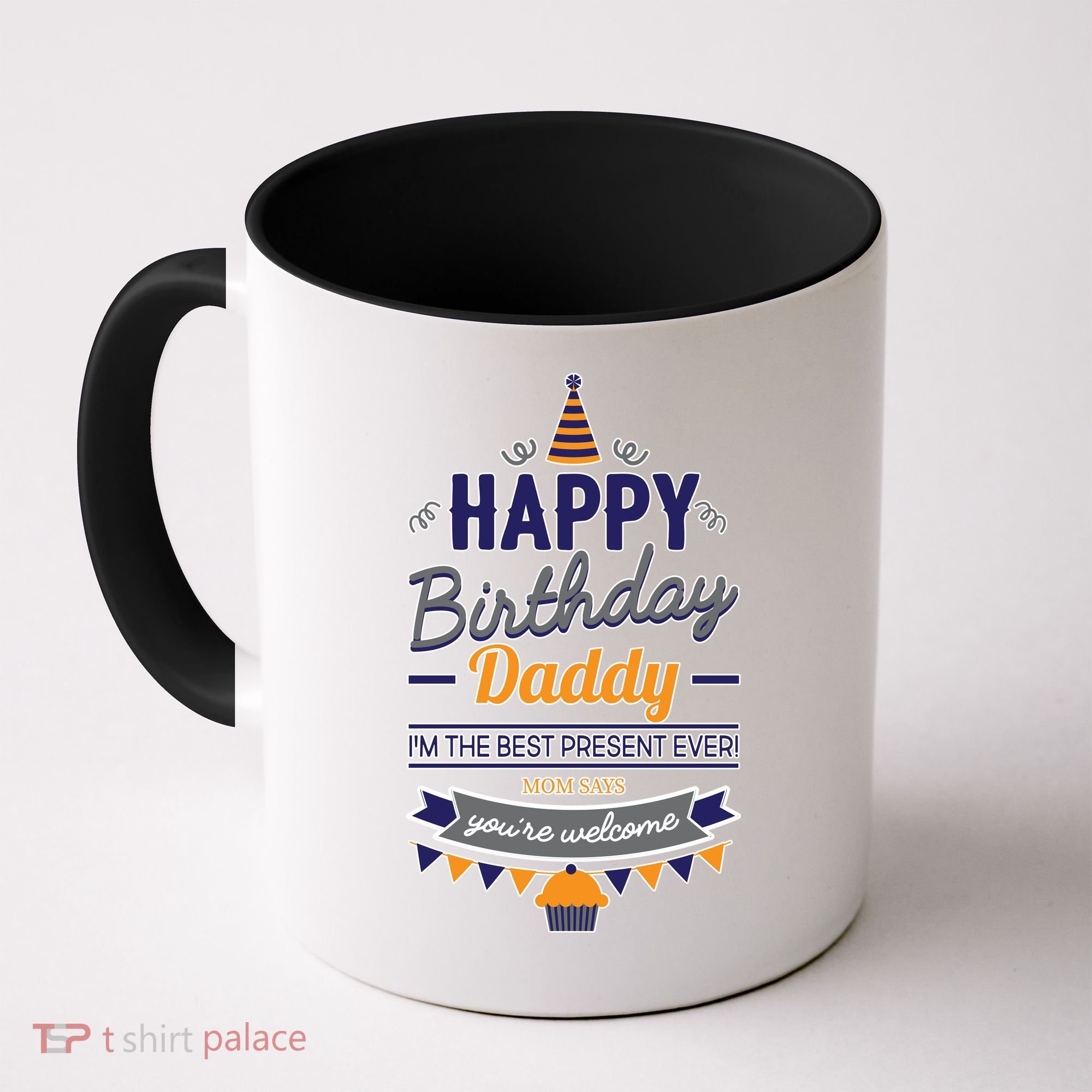 Happy Birthday Daddy Son Coffee Mug