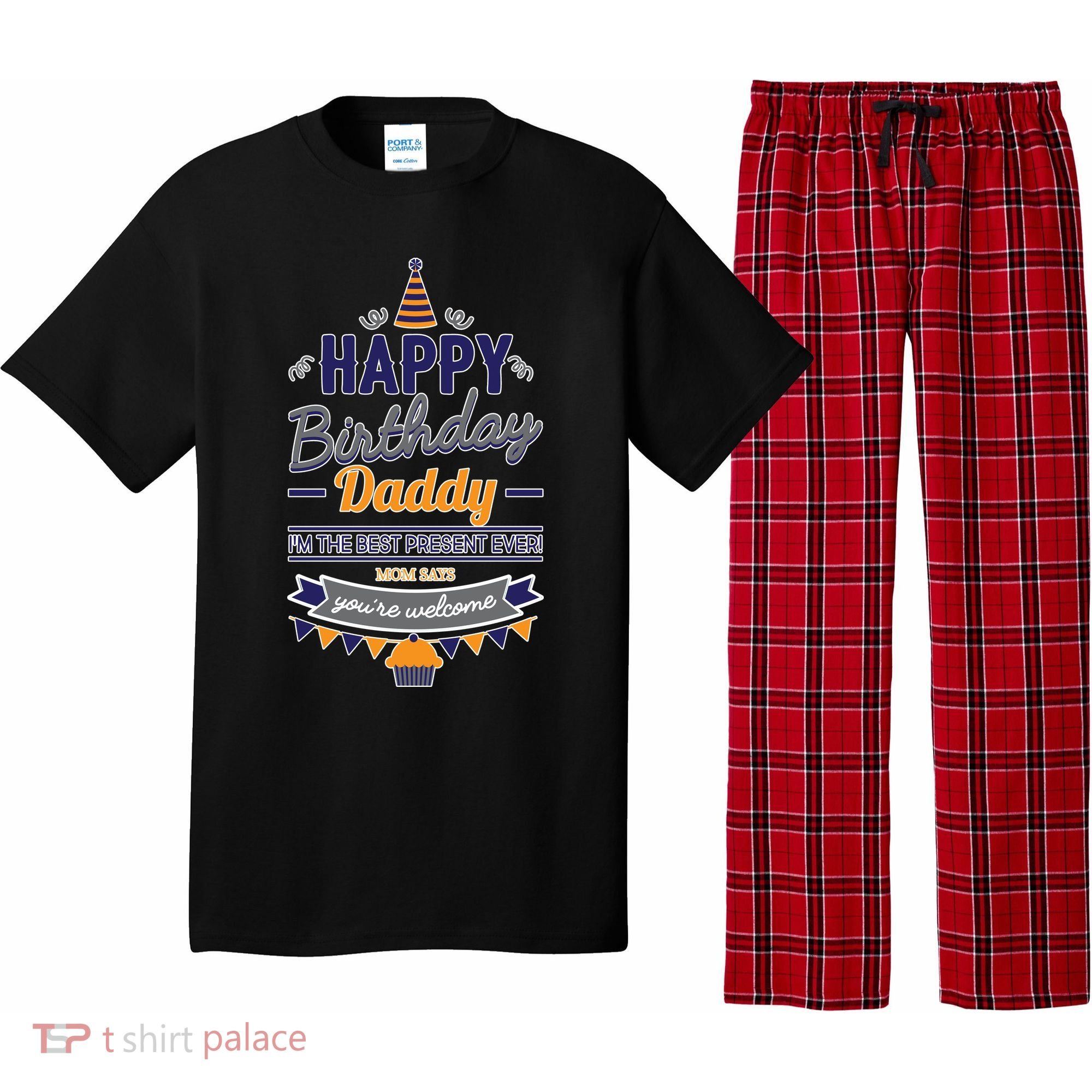 Happy Birthday Daddy Son Pajama Set