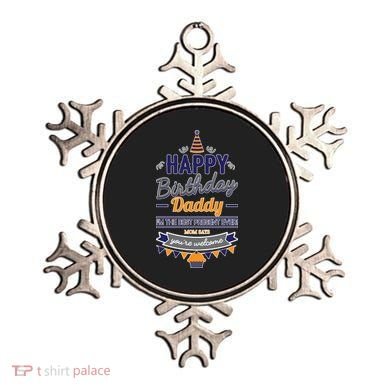 Happy Birthday Daddy Son Ornament