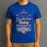 Happy Birthday Daddy Son T-Shirt thumb 3