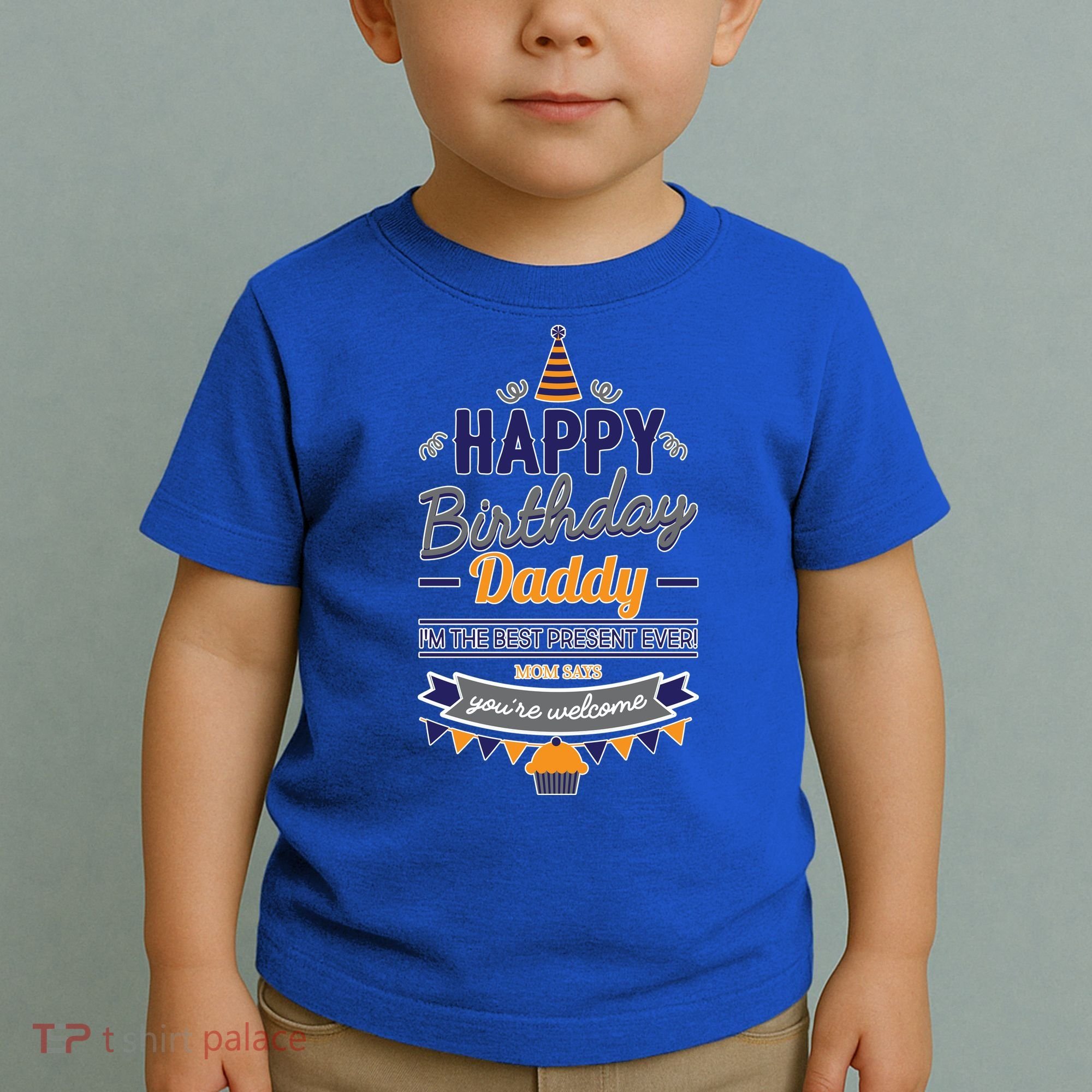 Happy Birthday Daddy Son Toddler T-Shirt
