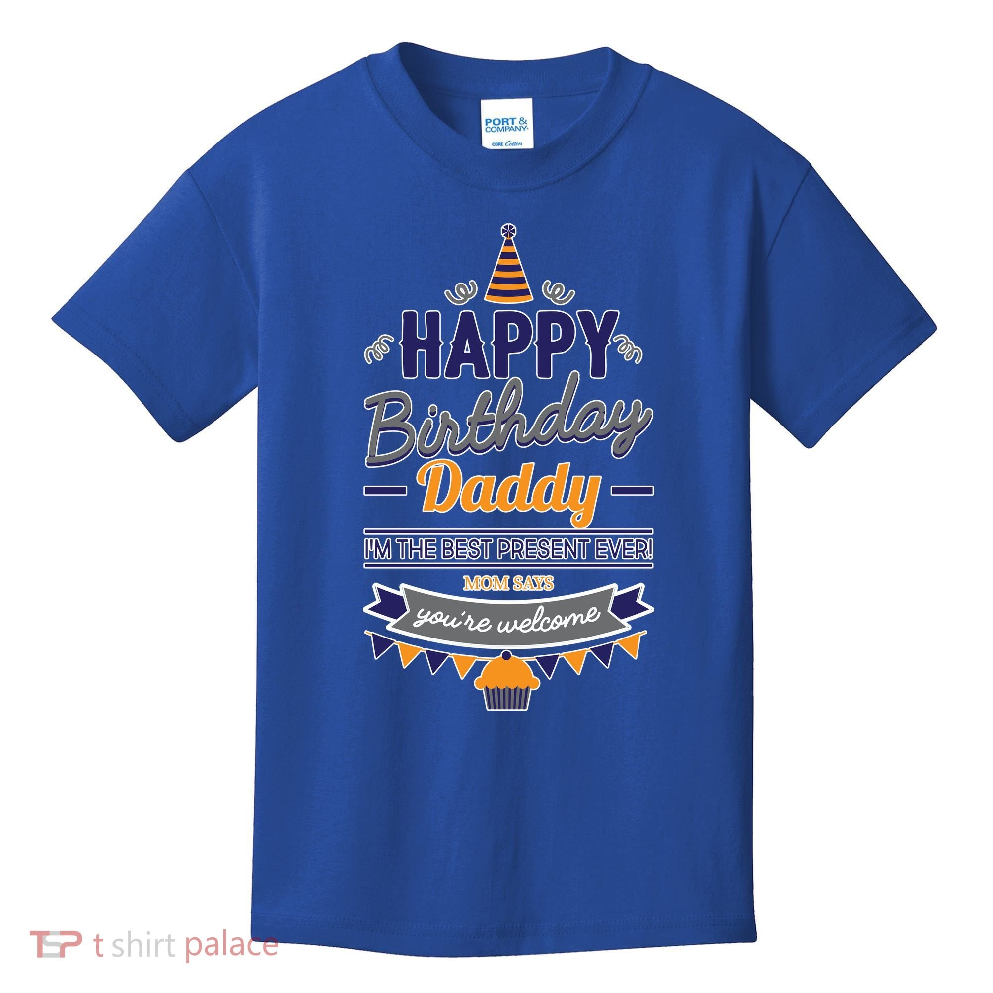 Happy Birthday Daddy Son Kids T-Shirt