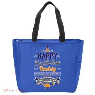 Happy Birthday Daddy Son Tote Bag