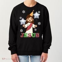 Happy Birthday Jesus Women's Sweatshirt thumb 0