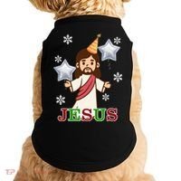 Happy Birthday Jesus Doggie Tank thumb 0