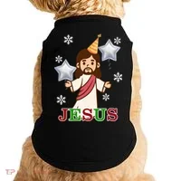 Happy Birthday Jesus Doggie Tank thumb 0