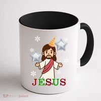 Happy Birthday Jesus Coffee Mug thumb 1