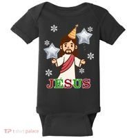 Happy Birthday Jesus Baby Bodysuit thumb 0