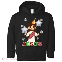 Happy Birthday Jesus Toddler Hoodie thumb 0
