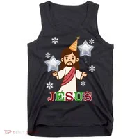 Happy Birthday Jesus Tank Top thumb 0