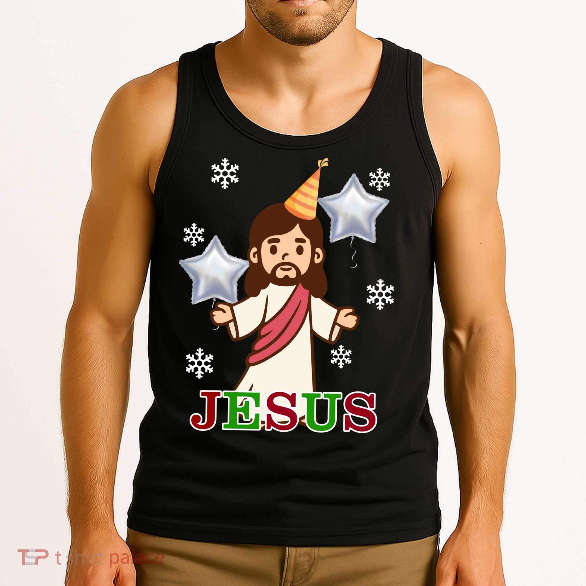 Happy Birthday Jesus Tank Top