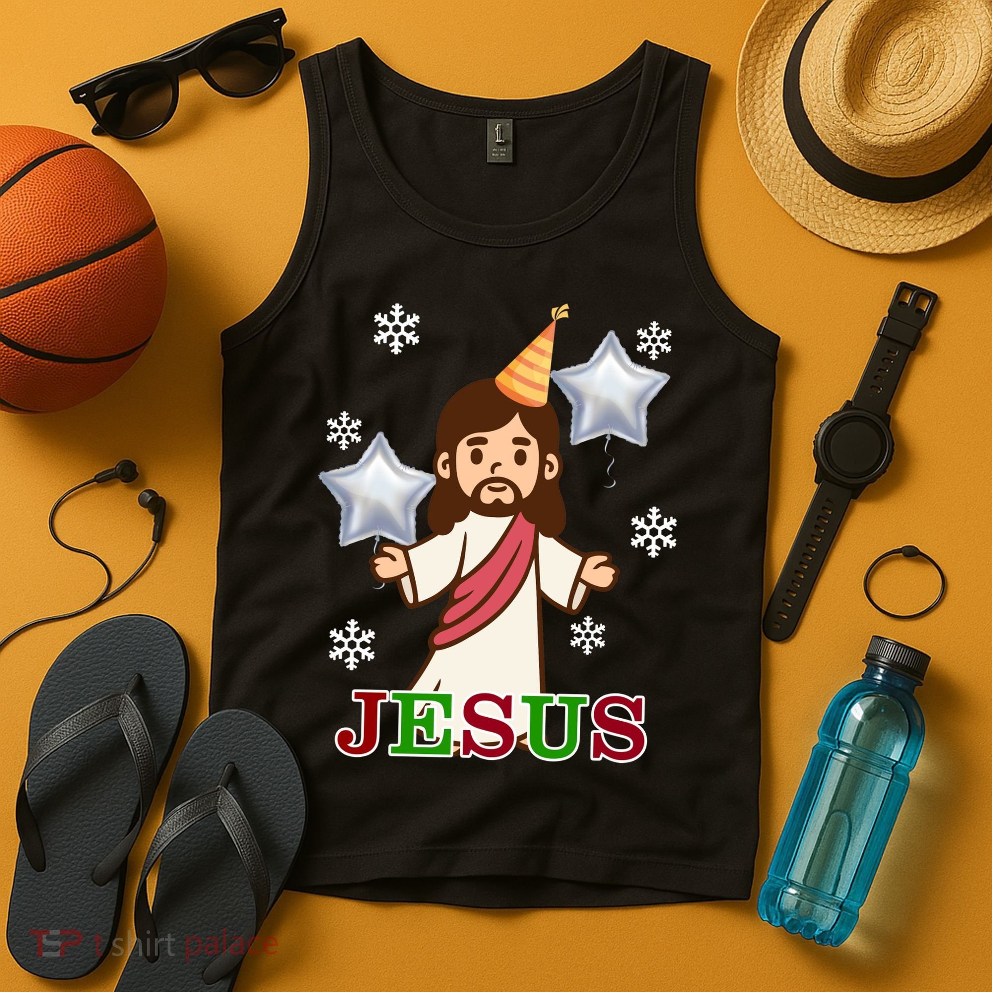 Happy Birthday Jesus Tank Top