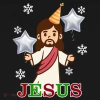 Happy Birthday Jesus Tank Top thumb 6