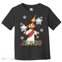 Happy Birthday Jesus Toddler T-Shirt thumb 0