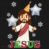 Happy Birthday Jesus Women's Long Sleeve Shirt thumb 2