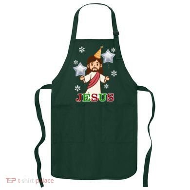 Happy Birthday Jesus Apron