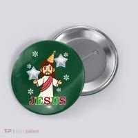 Happy Birthday Jesus Button thumb 0