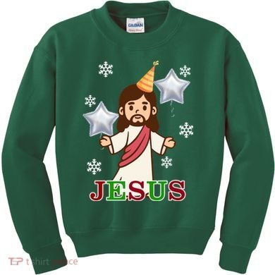 Happy Birthday Jesus Kids Sweatshirt