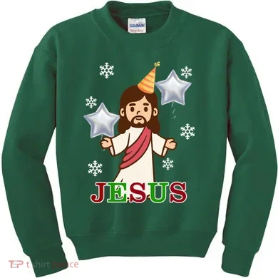 Happy Birthday Jesus Kids Sweatshirt