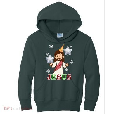 Happy Birthday Jesus Kids Hoodie