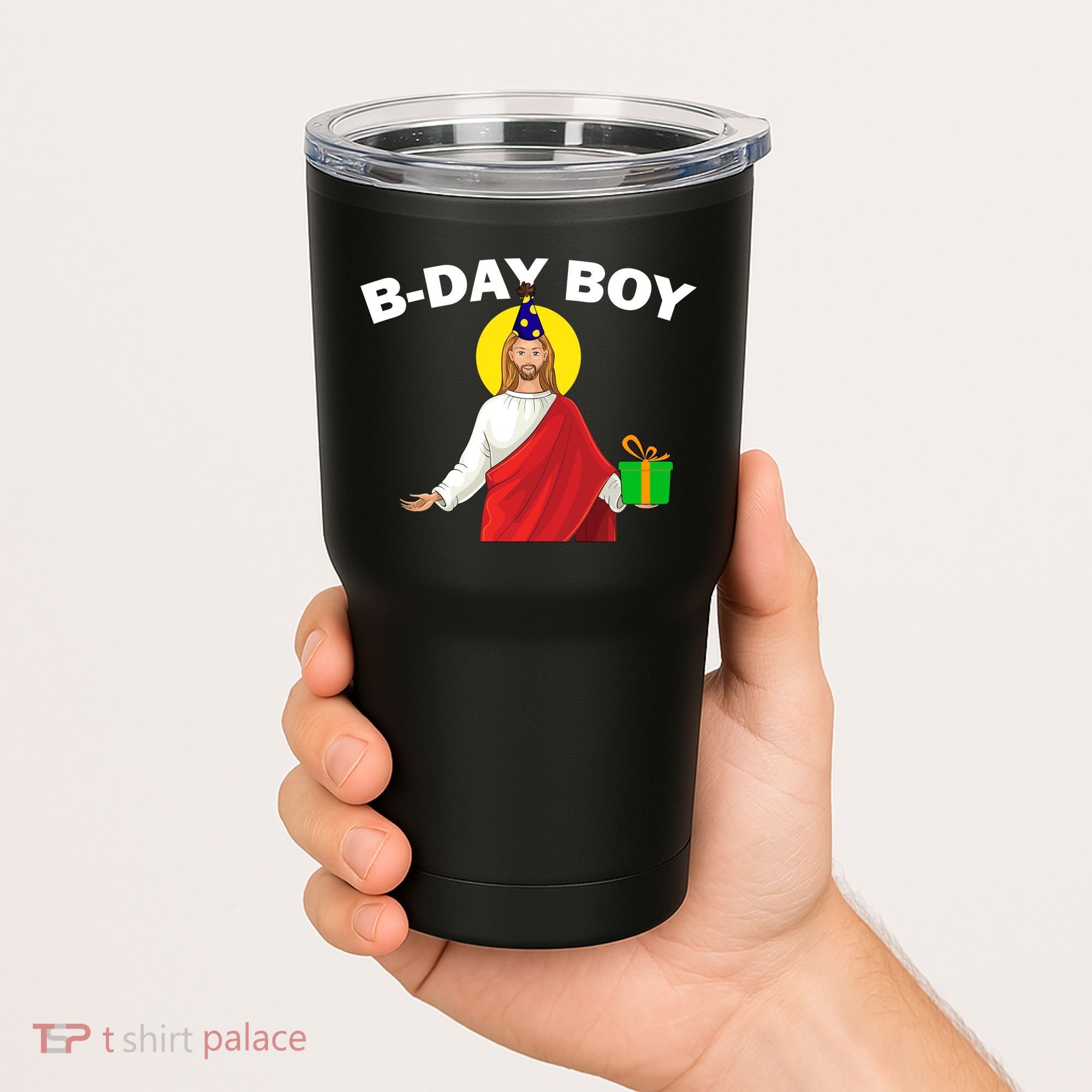 Happy Birthday Jesus! B-Day Boy Tumbler