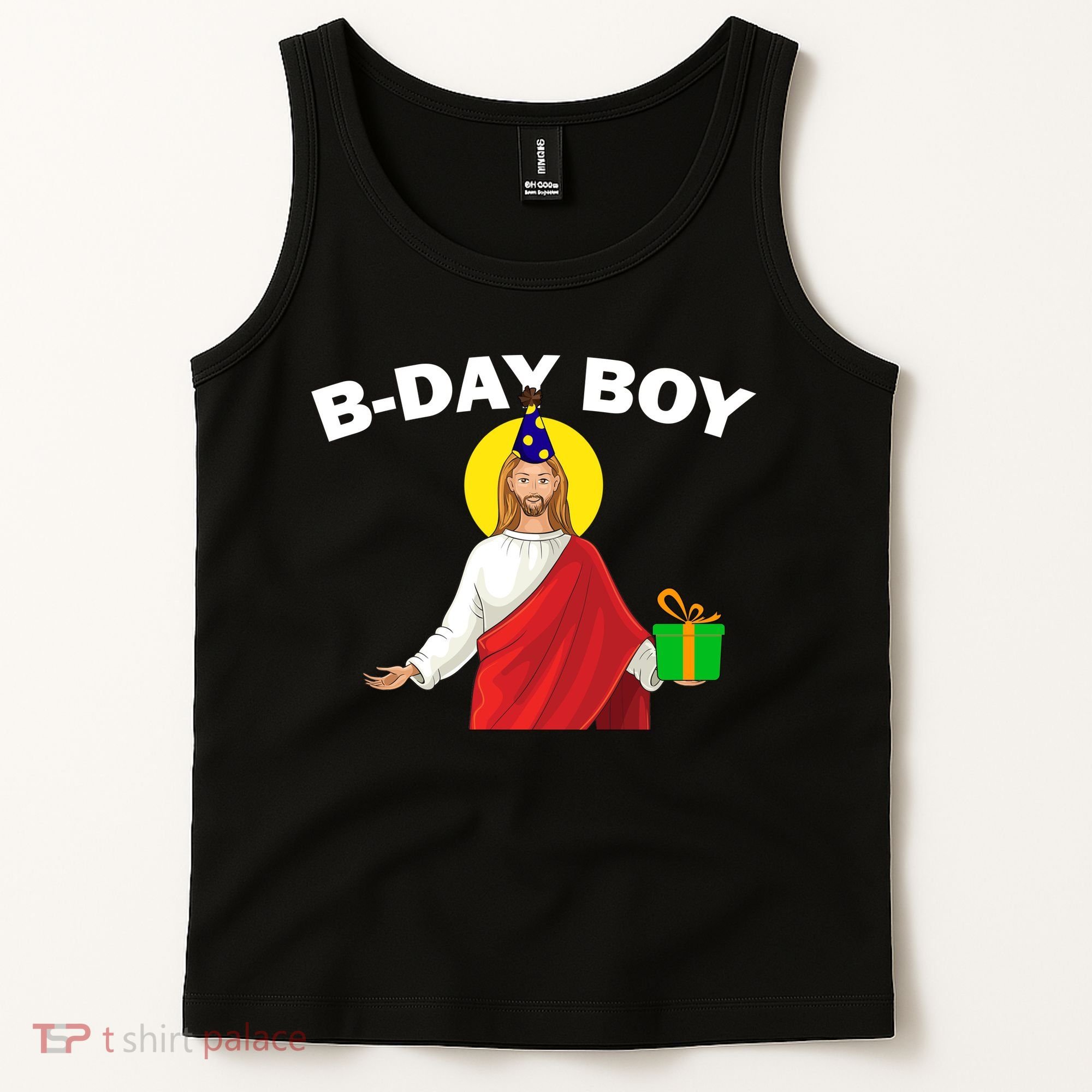 Happy Birthday Jesus! B-Day Boy Tank Top