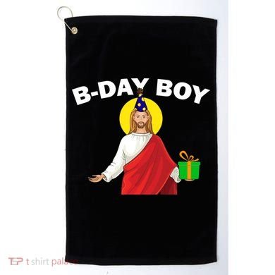 Happy Birthday Jesus! B-Day Boy Golf Towel
