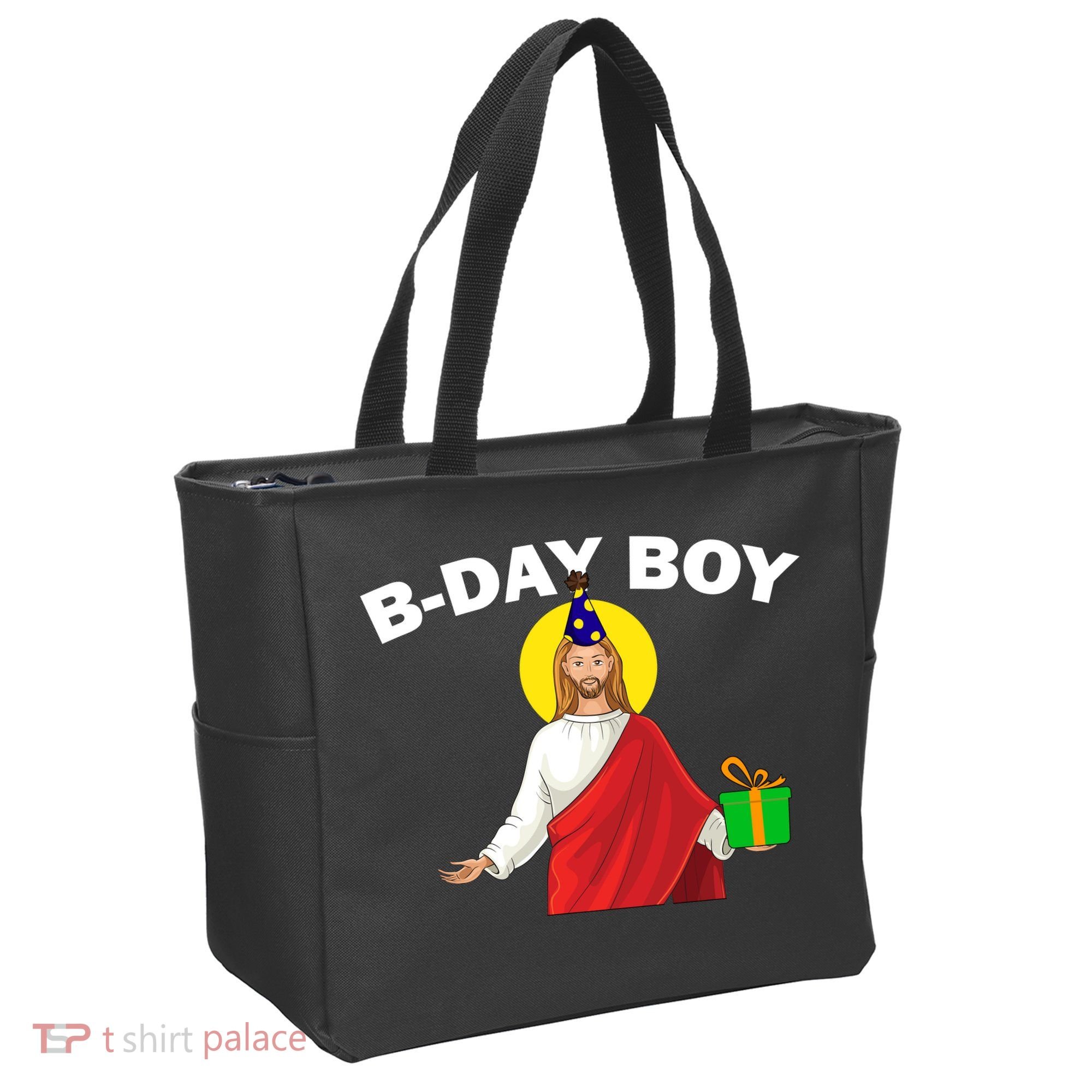Happy Birthday Jesus! B-Day Boy Tote Bag