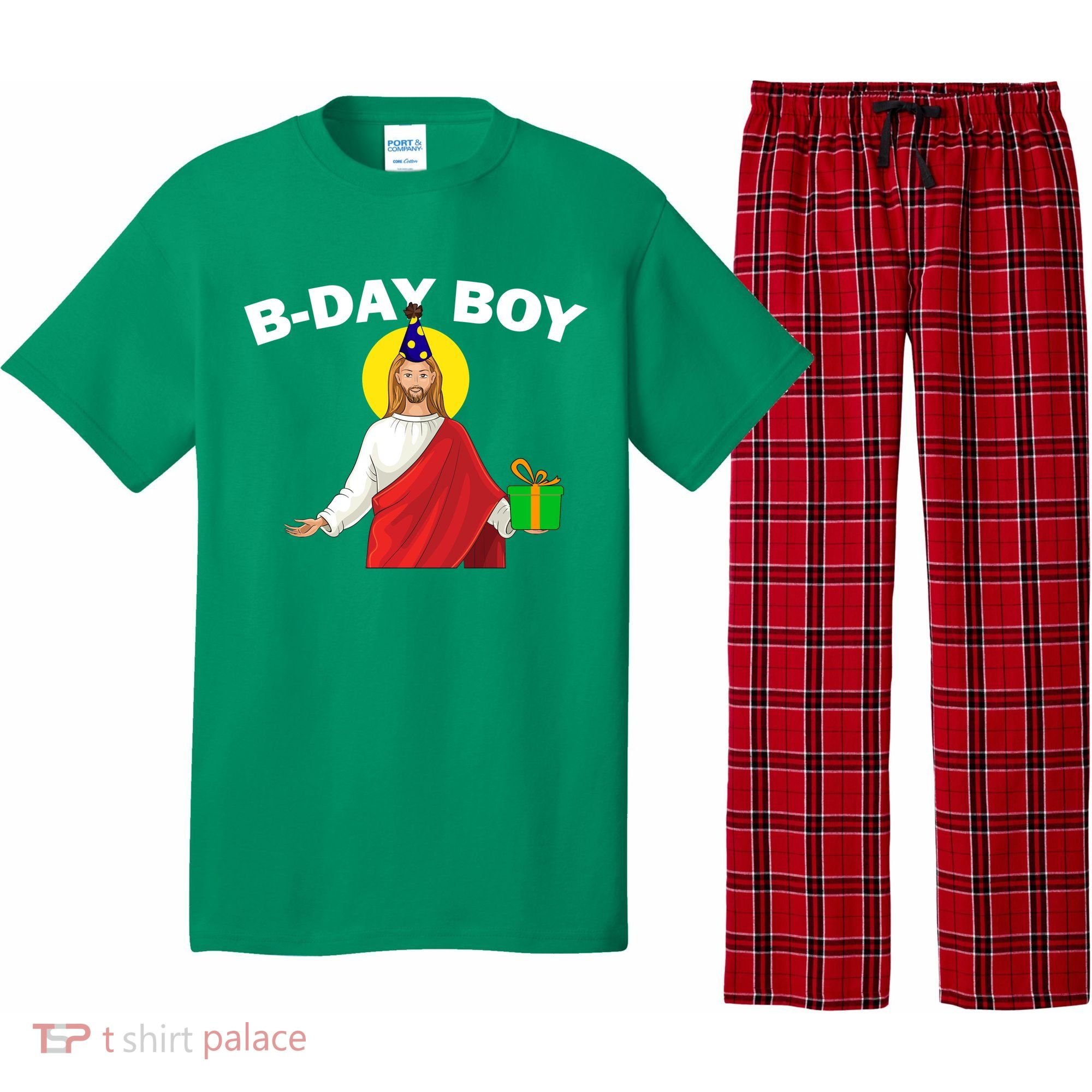 Happy Birthday Jesus! B-Day Boy Pajama Set