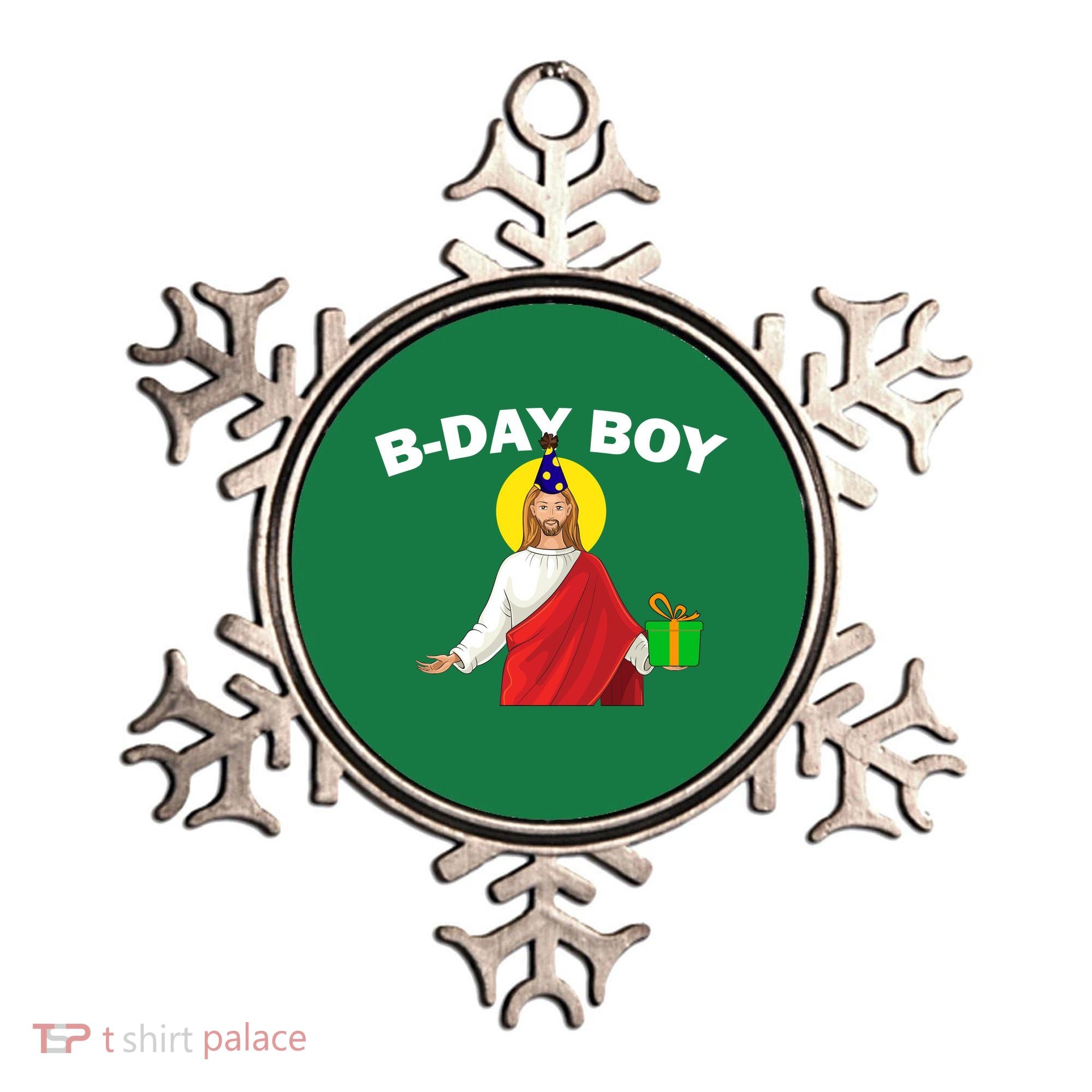 Happy Birthday Jesus! B-Day Boy Ornament