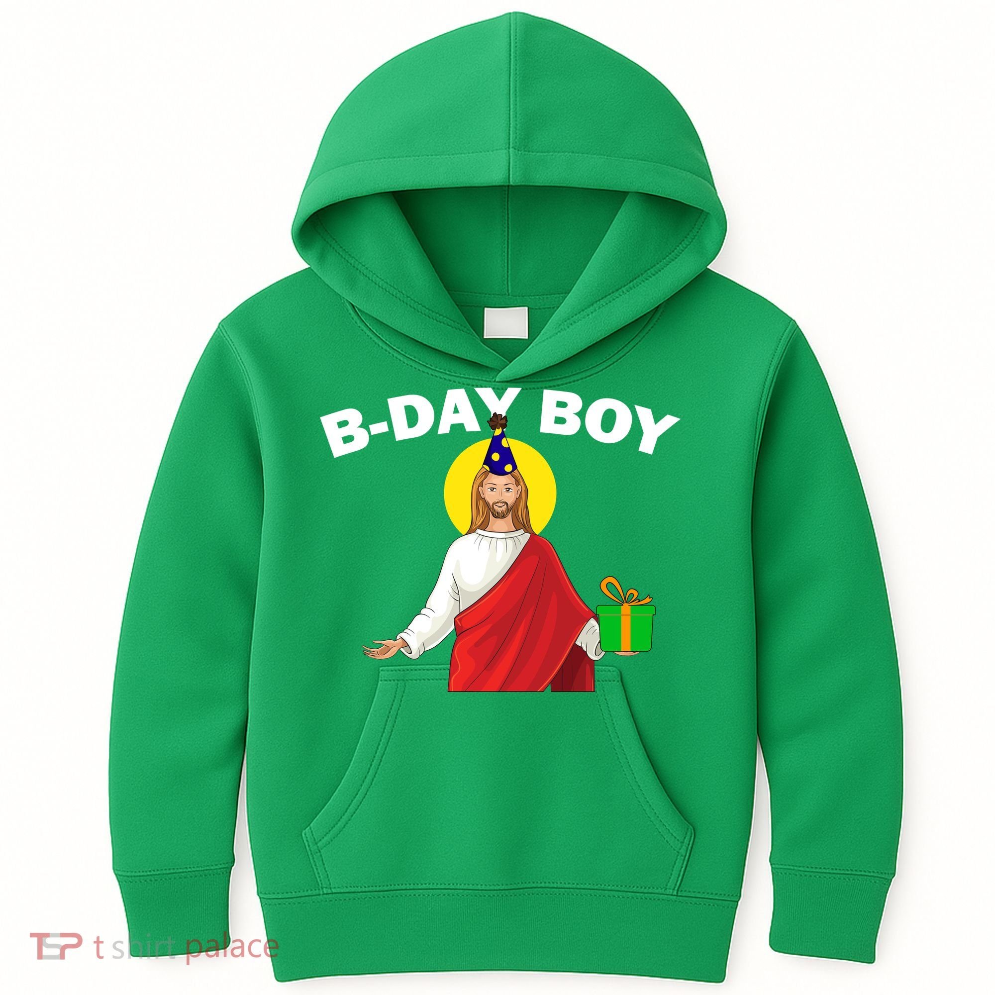 Happy Birthday Jesus! B-Day Boy Kids Hoodie